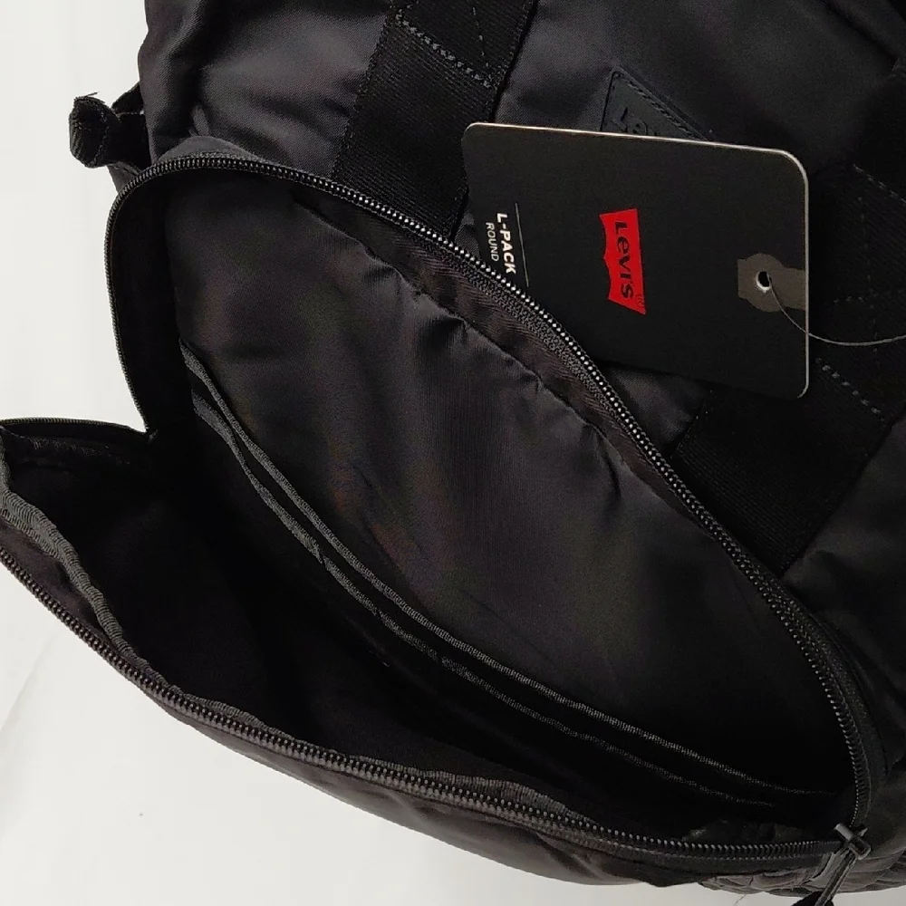 Levi's Classic Black Backpack for Men